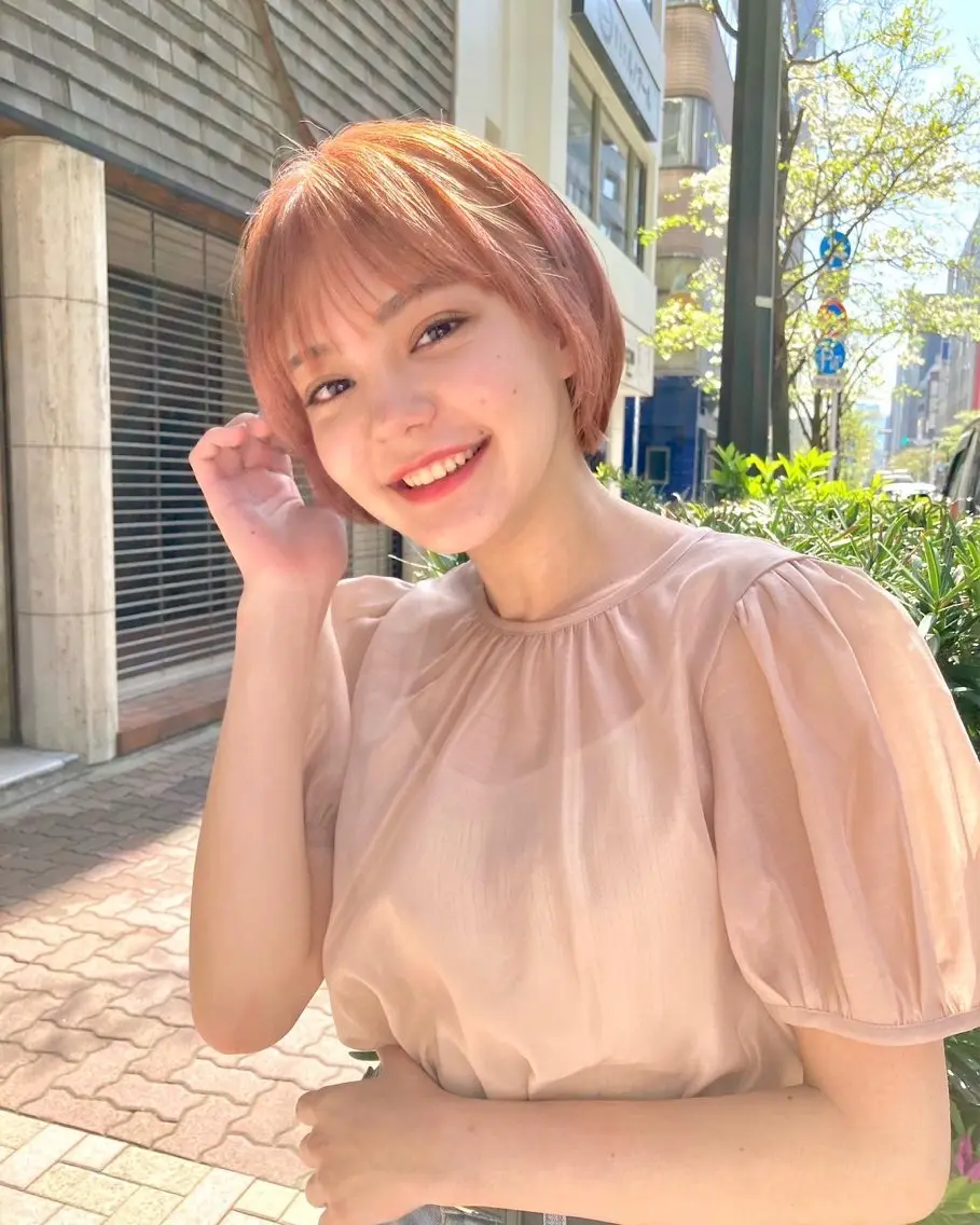 ショート 銀座/レイヤー 🌷nonoka🌷のヘアスタイル