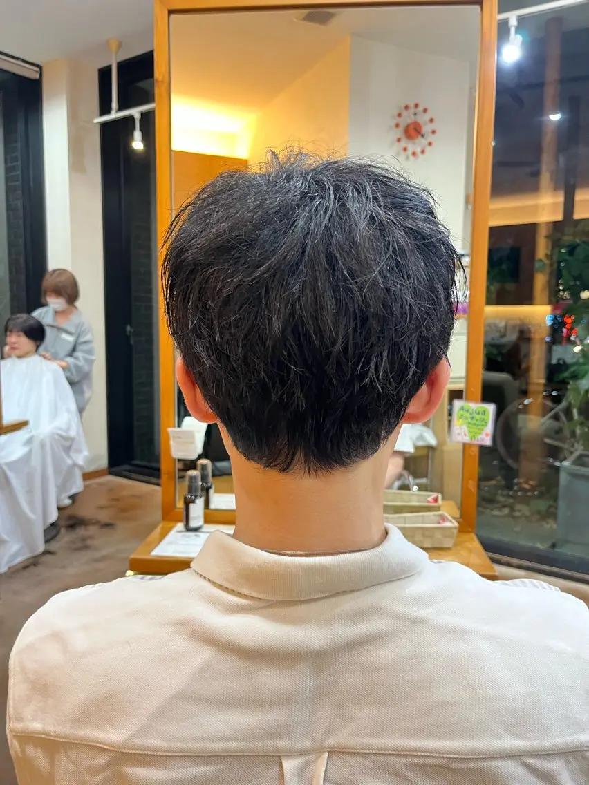 ショート メンズ しみず ちかえのヘアスタイル