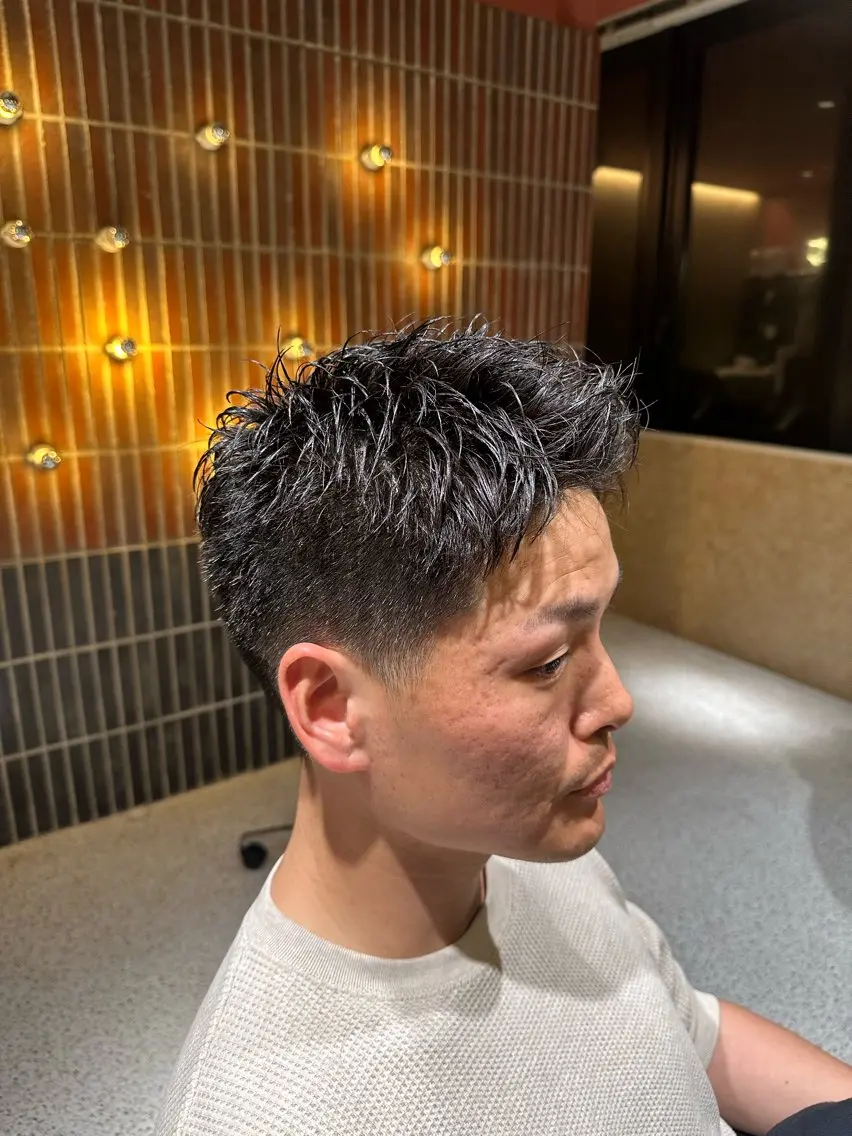 ショート ︎メンズカット✨セル ｢col大通り」🍀のヘアスタイル