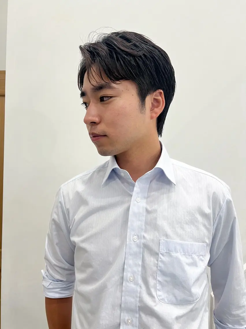 メンズ メンズ就活ヘア 表参道メンズカット hikariのヘアスタイル