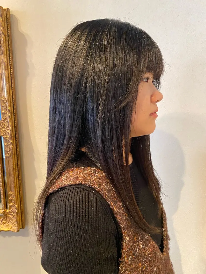 ロング トリートメント カット トリートメント ️🩵千葉 桃花️🩵のヘアスタイル