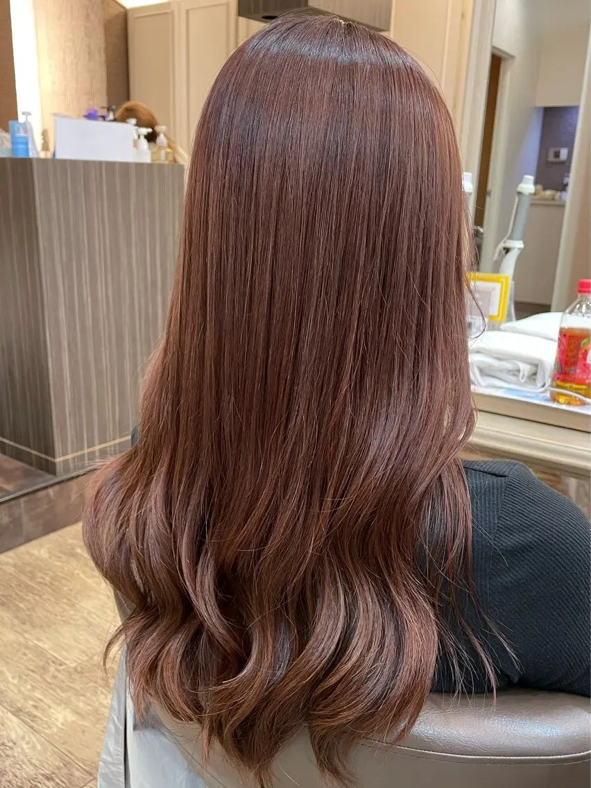 ロング ヘアカラー sawa tamaeのヘアスタイル