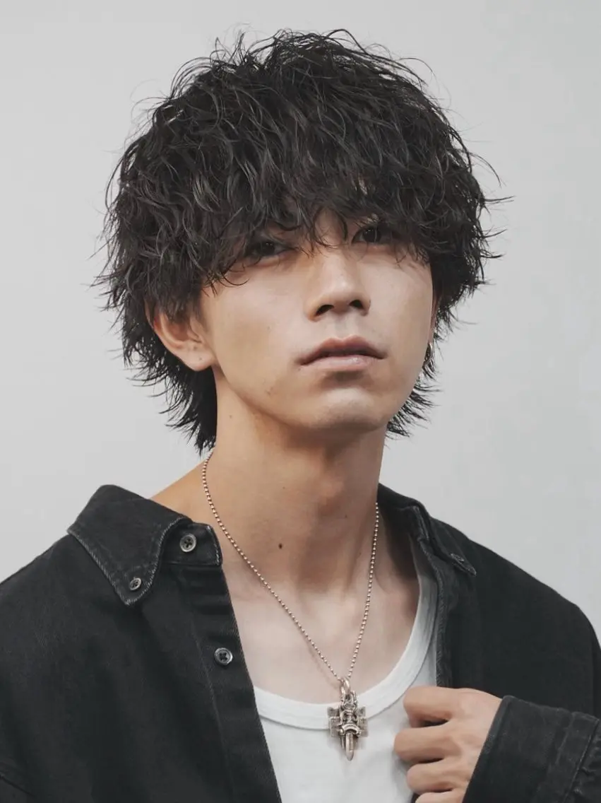 ショート パーマ メンズ カット パーマ トリートメント ヘアセット 11.12月限定割引 fifth前比嘉💥のヘアスタイル