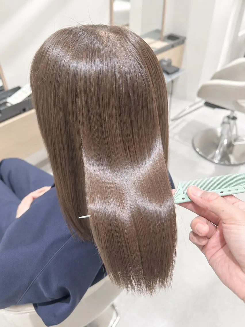 ロング カラー カット ヘアカラー トリートメント 柳澤 武宏のヘアスタイル