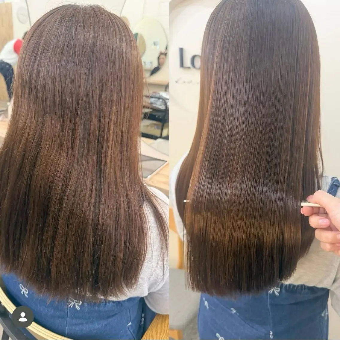 (モデル)縮毛矯正✨ 4000円の写真