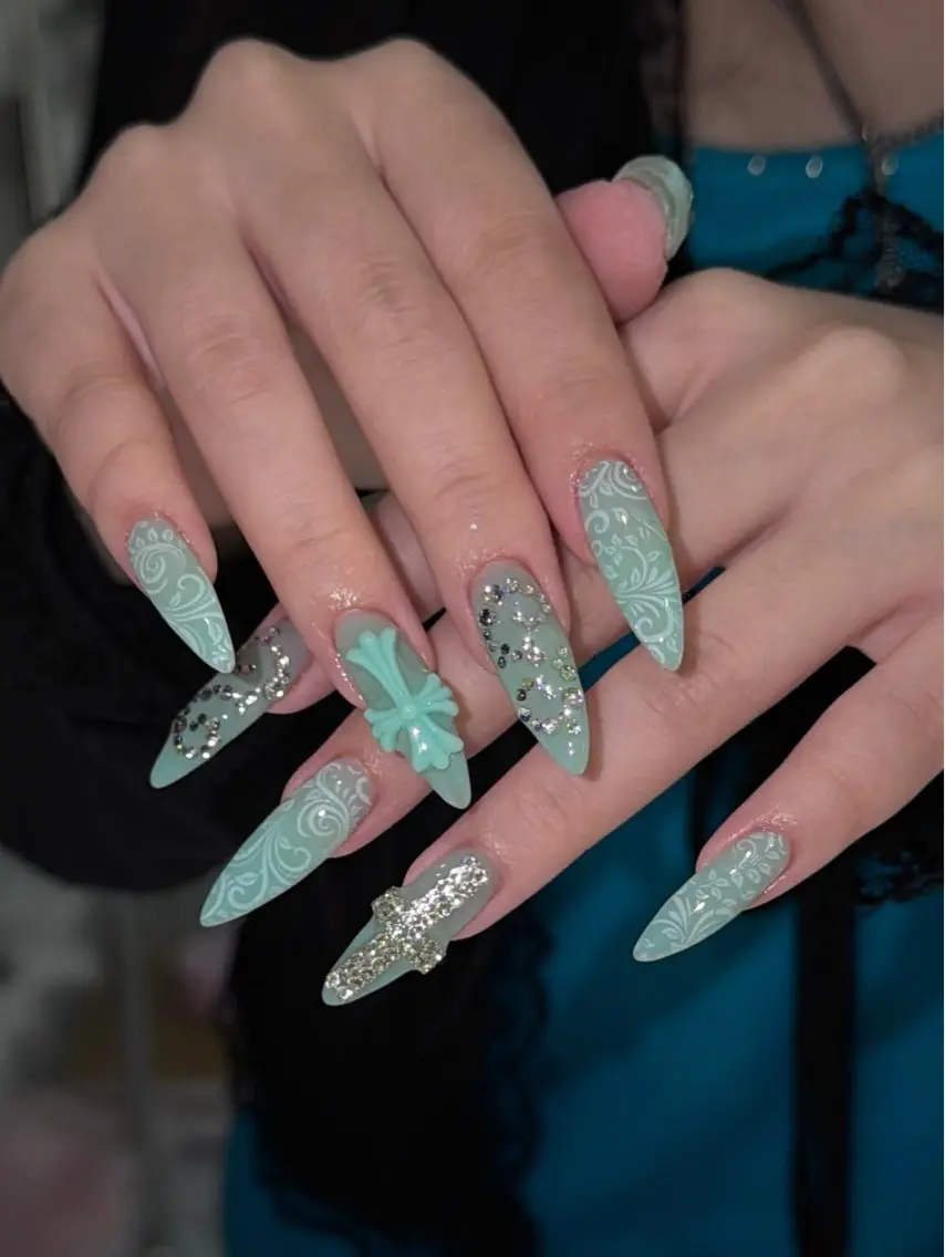 ネイル ジェルネイル 韓国ネイル 持ち込み シンプルネイル ワンホンネイル ハンドネイル 🎀AURA Nailsalonのネイルデザイン