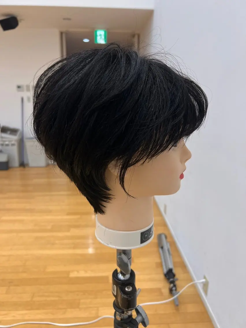 ショート 韓国風ヘア ショートヘア UNIX ワタナベ モモハのヘアスタイル
