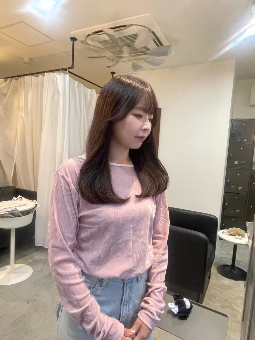 ロング 顔周りカット 🎀サヤカ🎀のヘアスタイル