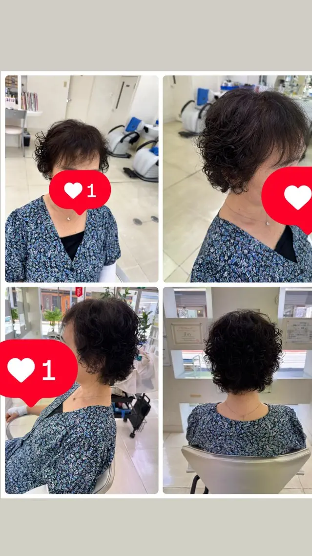 パーマ タカハシ リナのヘアスタイル