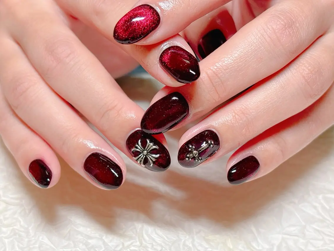 ネイル アートネイル オーロラネイル チークネイル フラッシュネイル フットネイル ハンドネイル ハンドケア ゆ か_Nails💫のネイルデザイン