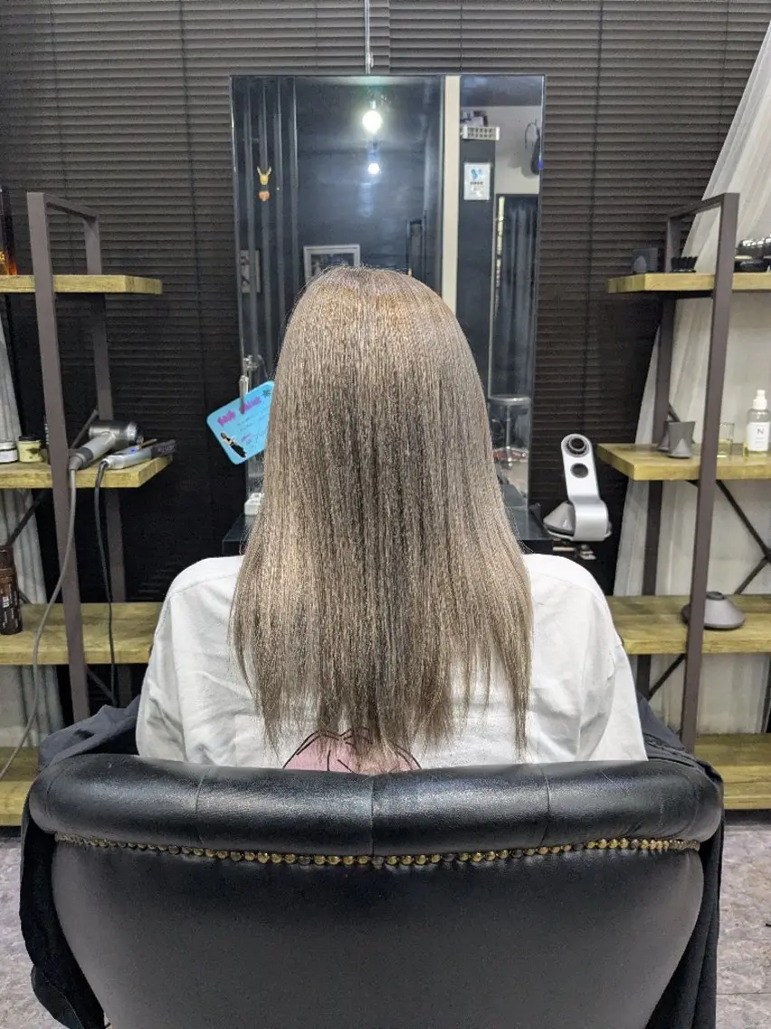 カラー 多田 遥香のヘアスタイル