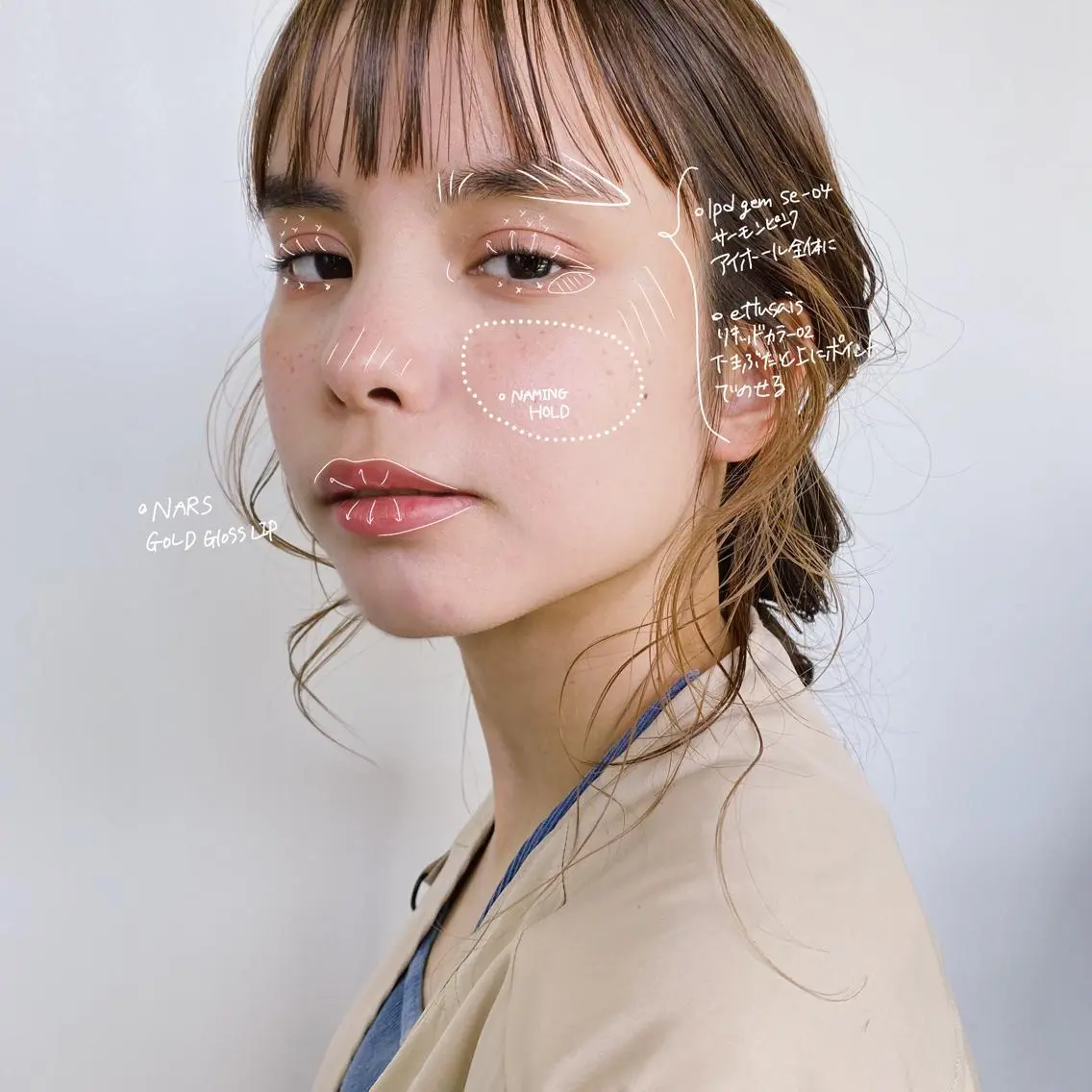 ミディアム カラー パーマ ヘアアレンジ メンズ キッズ ネイル マツエク・マツパ その他 モリモト サナのヘアスタイル