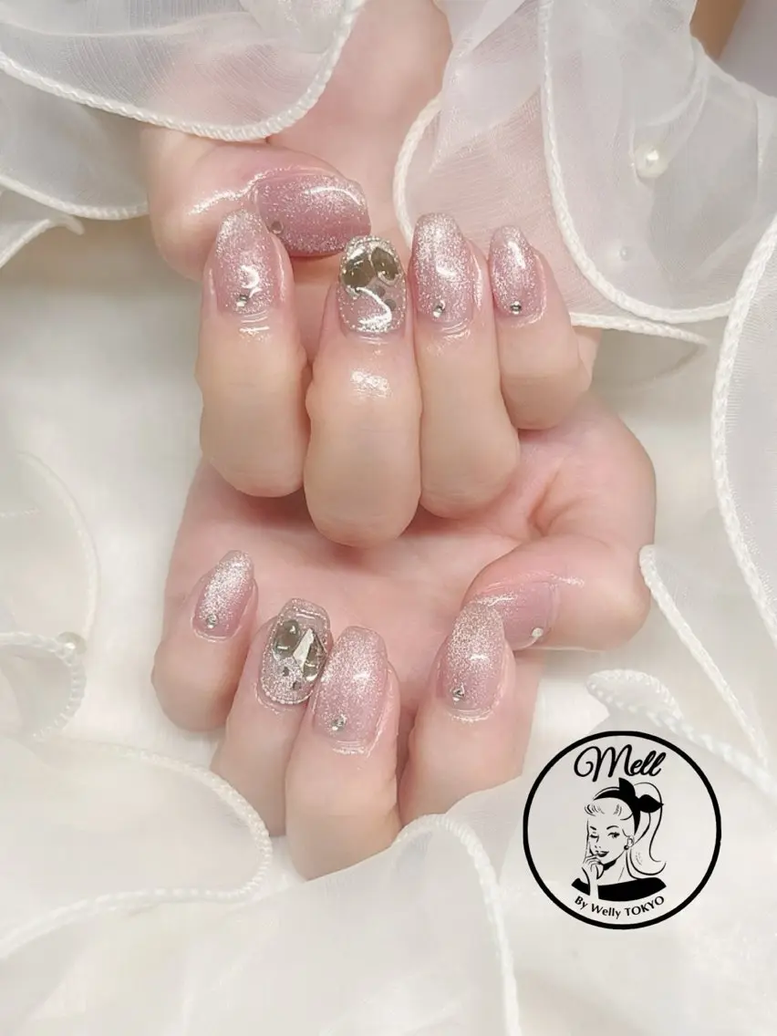 ネイル ハンドネイル AYU💅ワンホン& 推し活ネイル💕のネイルデザイン