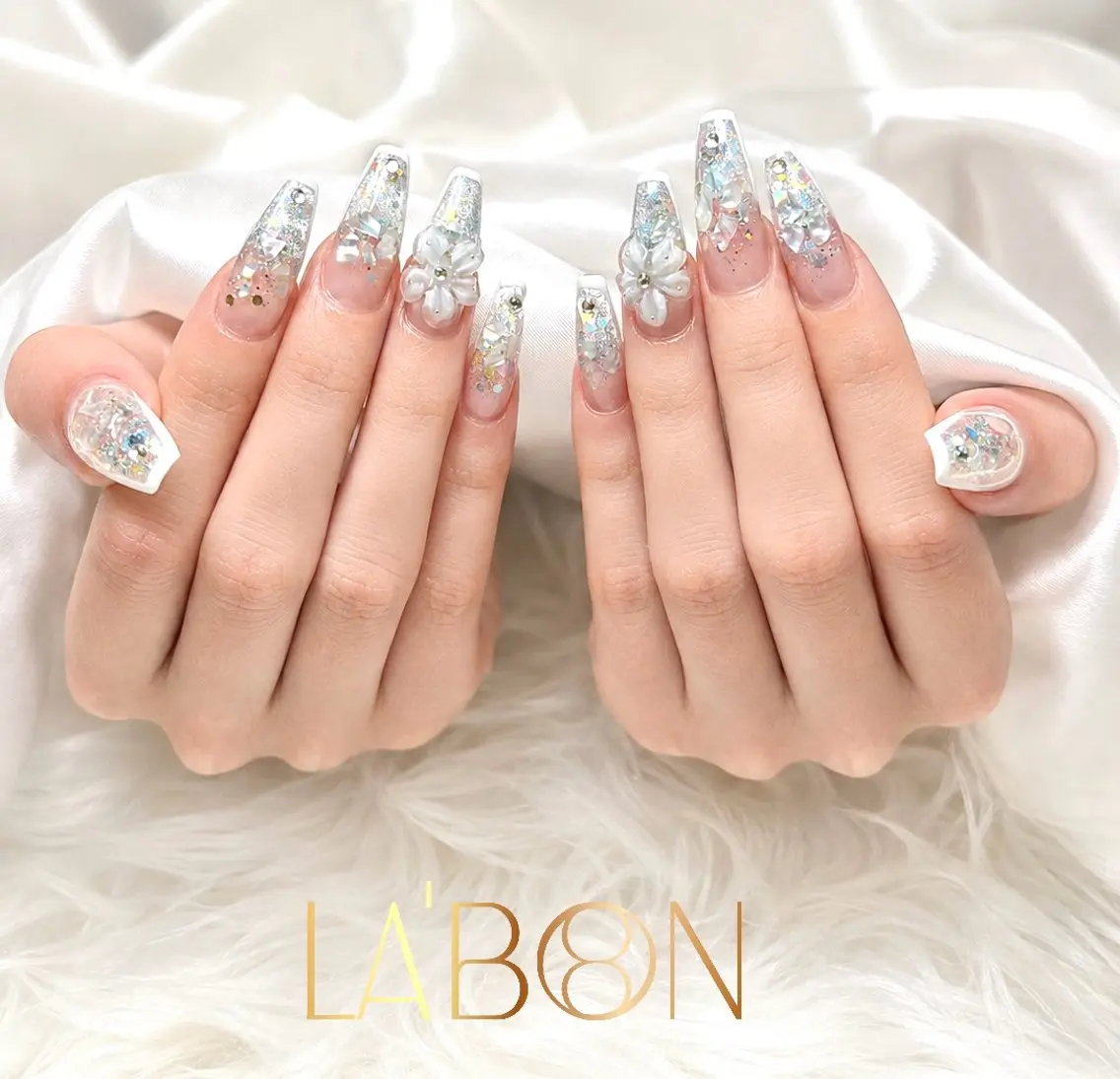 ネイル ロングネイル スカルプネイル Labon Nails Artのネイルデザイン