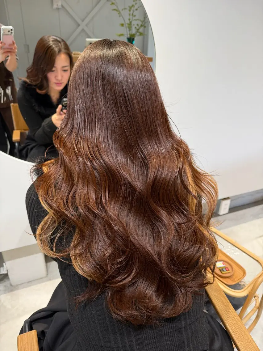 【お出かけ前に🪿🎀 巻き髪ヘアセット】の写真