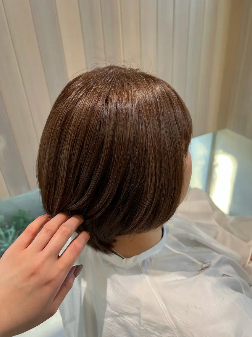 ショート 坂野 美葵のヘアスタイル