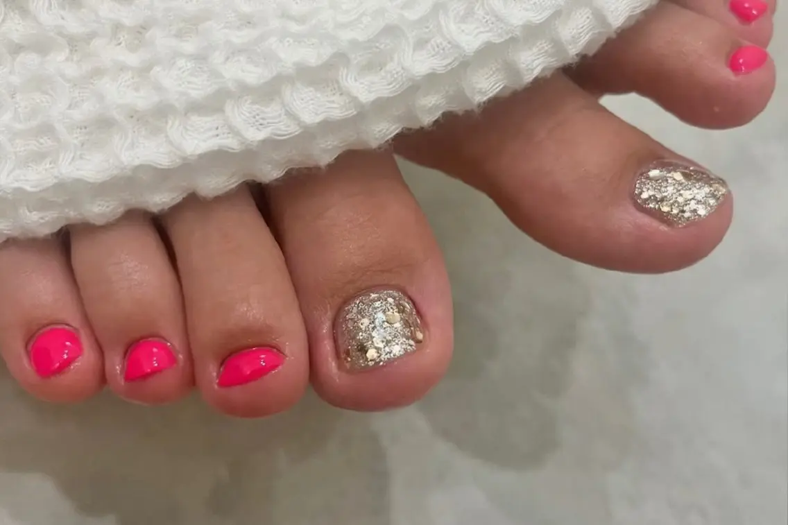 ネイル フットネイル シンプルネイル MARBLE nails🌀のネイルデザイン