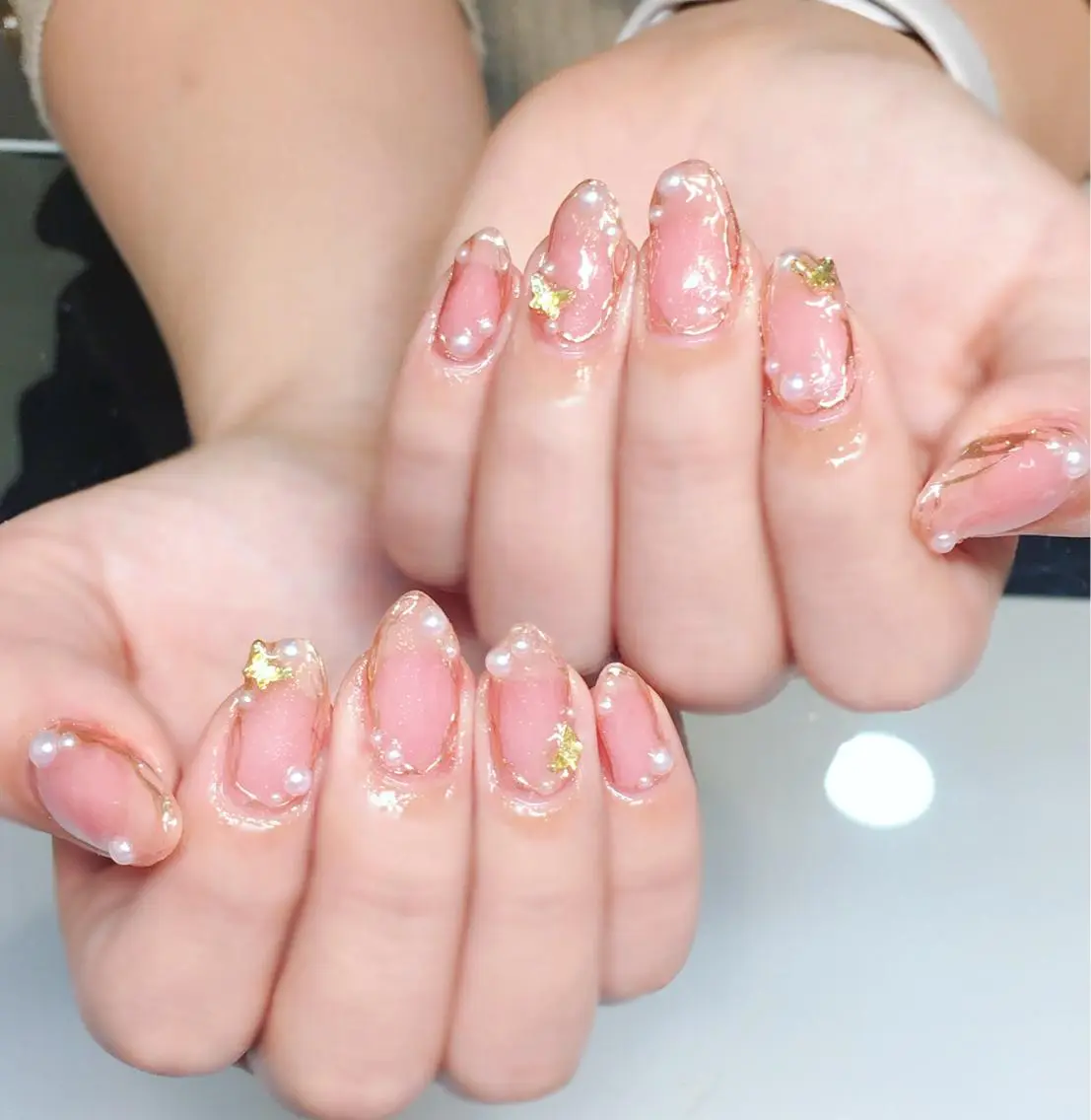 ネイル ジェルネイル ワンホンネイル 冬ネイル Nyanco Nailのネイルデザイン