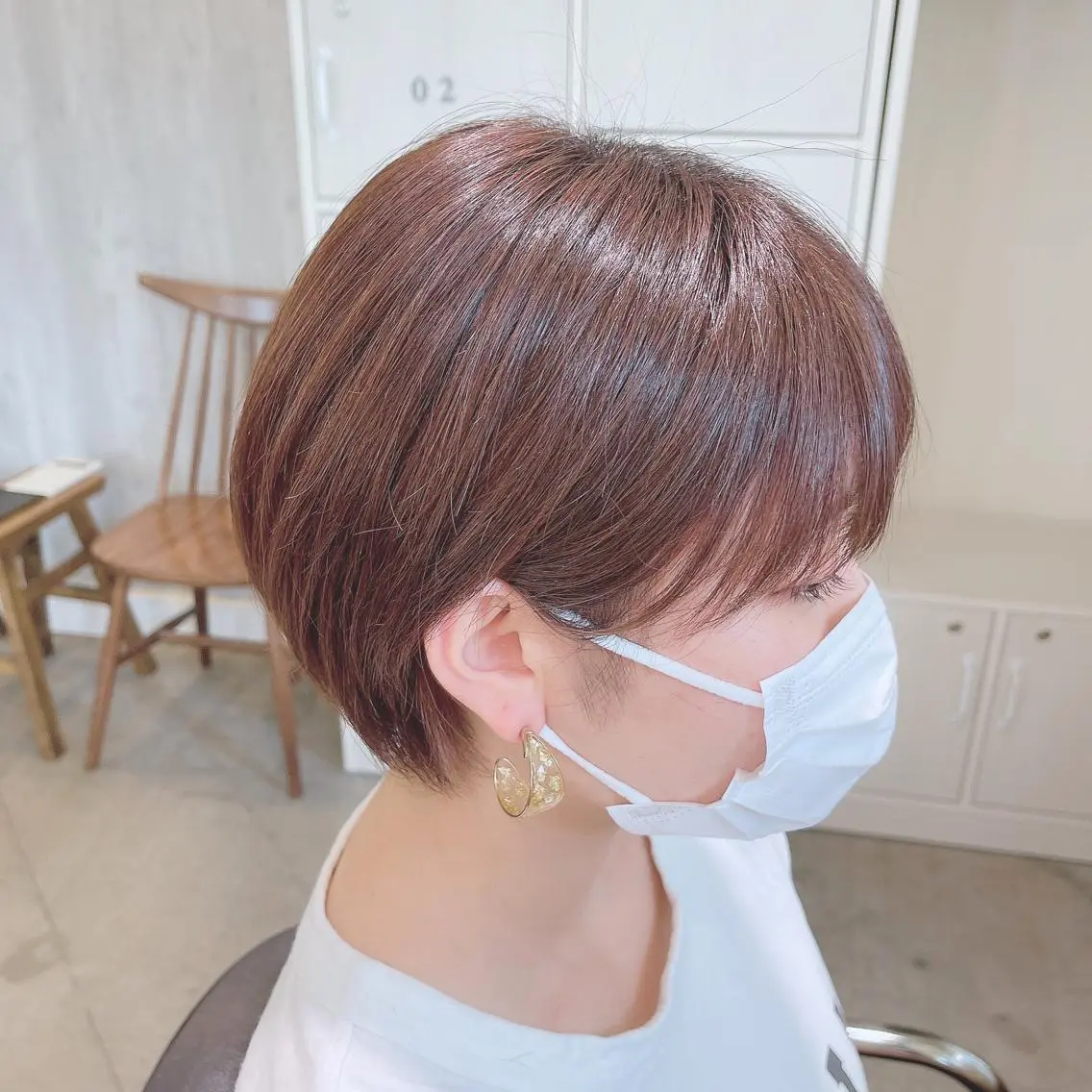 ショート カット ヘアカラー 【指名No1】飯塚 宏美のヘアスタイル