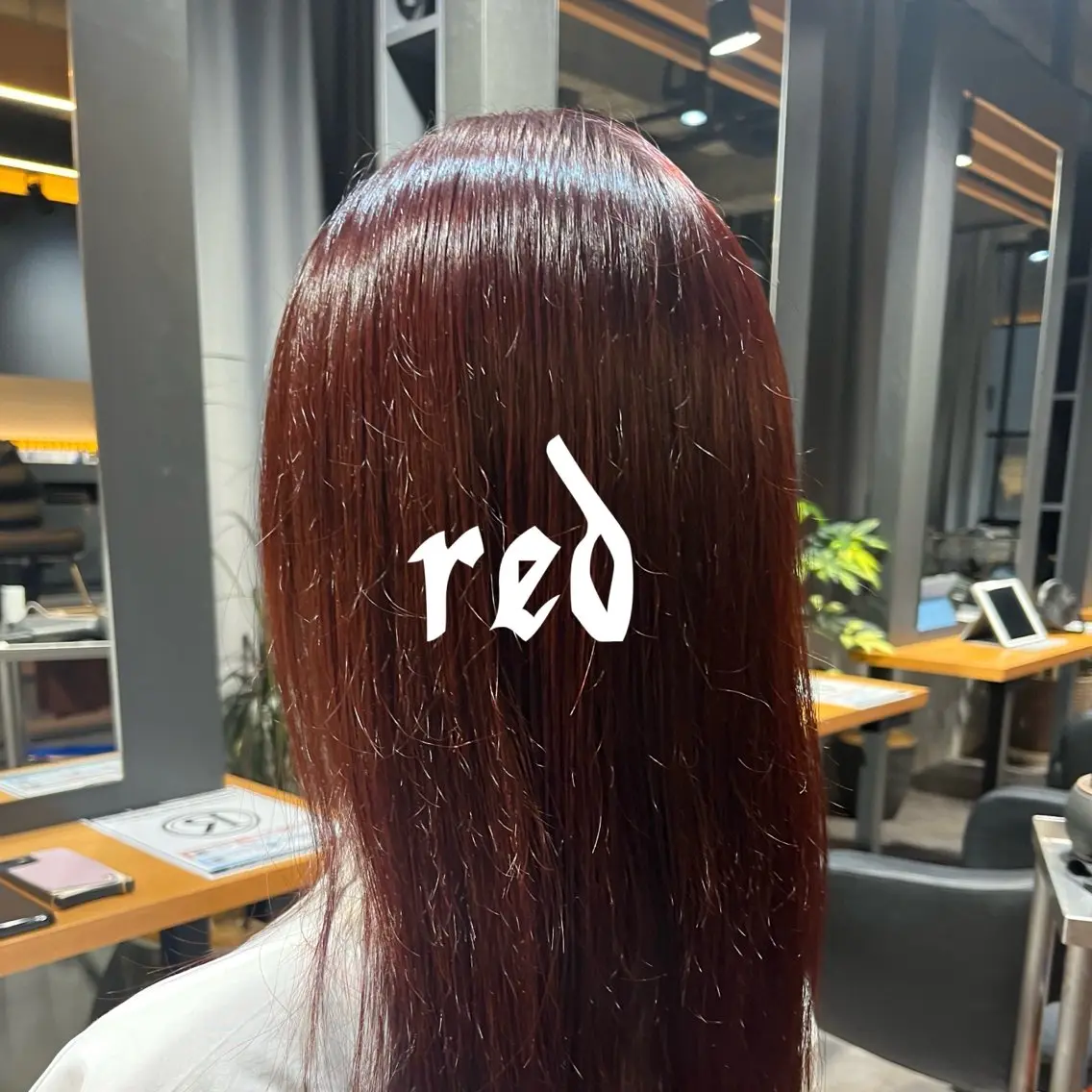 ロング カラー plune 村松のヘアスタイル