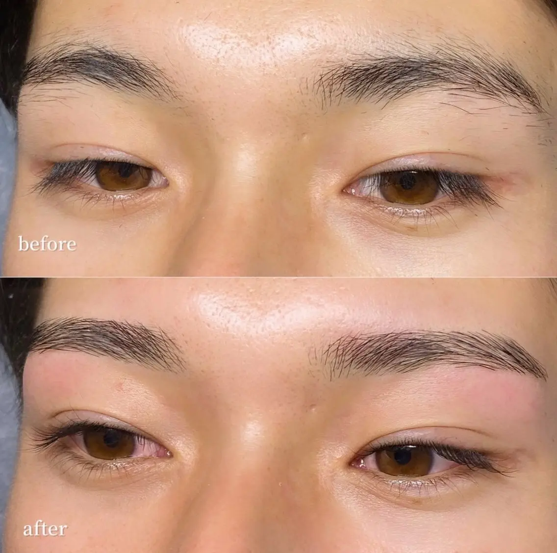 メンズまつげパーマの写真