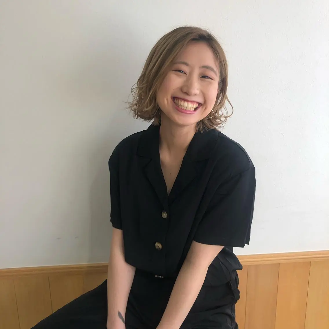 ショート ボブ 外ハネヘア GINZARay2 風本朱里🐥のヘアスタイル