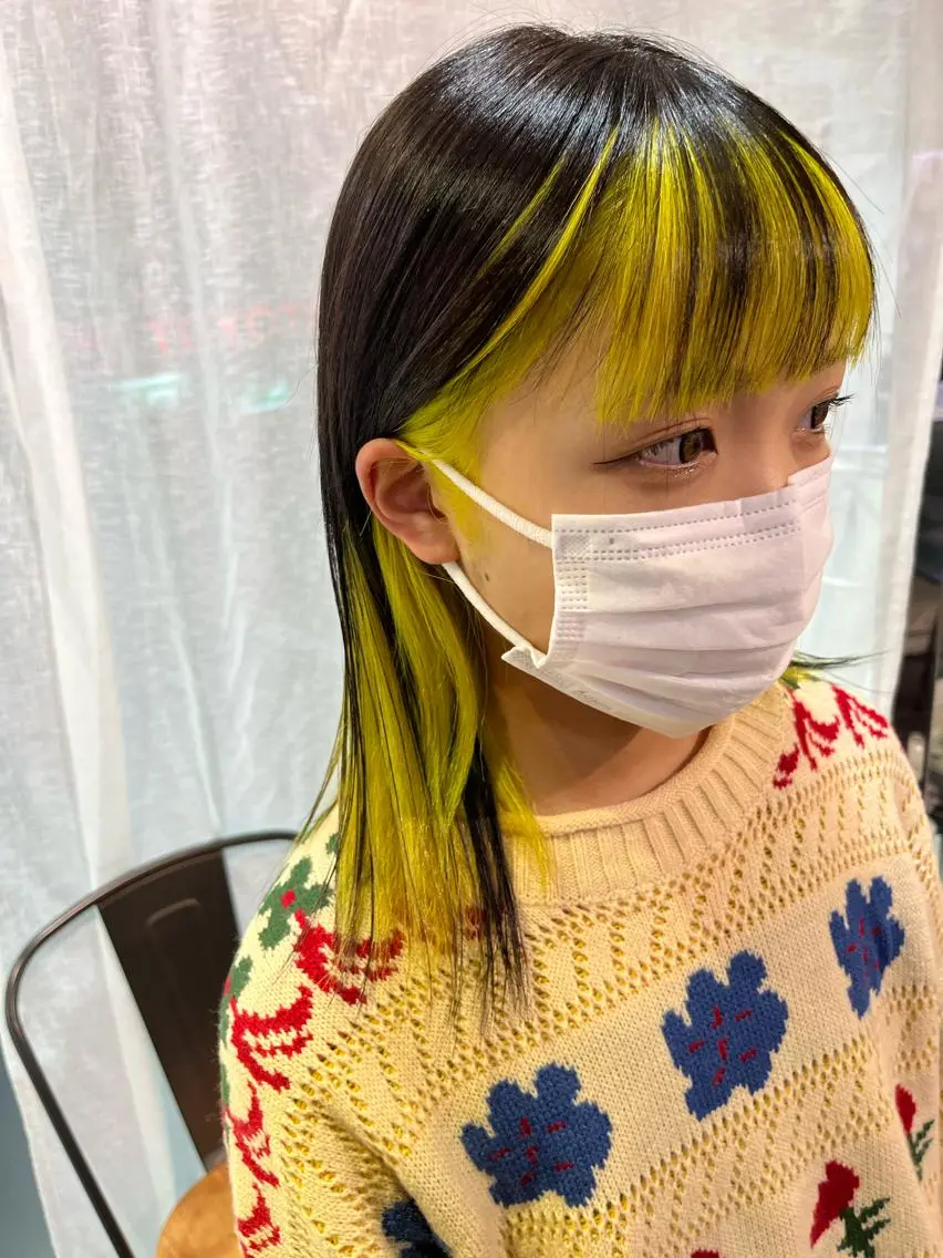 大人気メニュー📢インナーカラー🌷(ケアブリーチ込)の写真