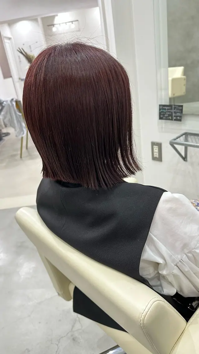 ミディアム さあや 【透け感/艶感】のヘアスタイル