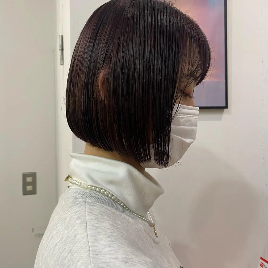 ショート カラー 🪭risa 暖色/レイヤー🪭のヘアスタイル