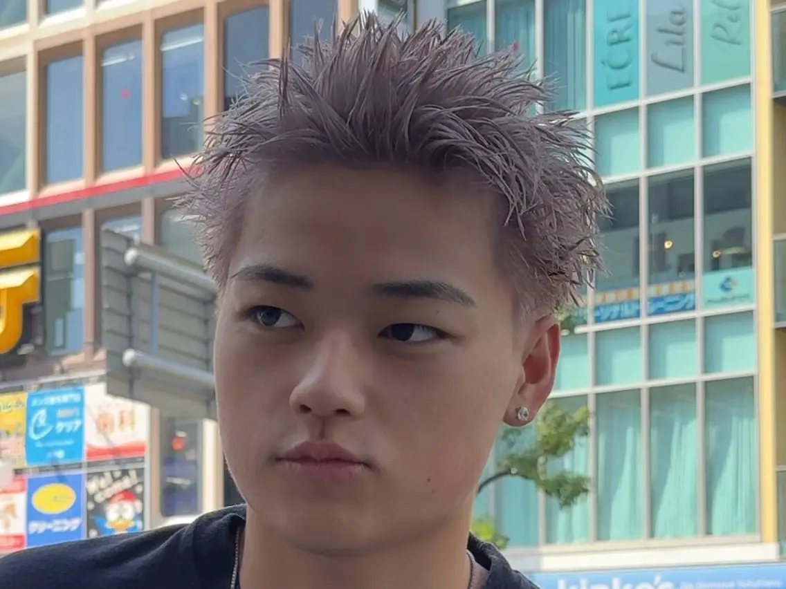 ショート メンズ カット ヘアカラー LEN/ men’s onlyのヘアスタイル