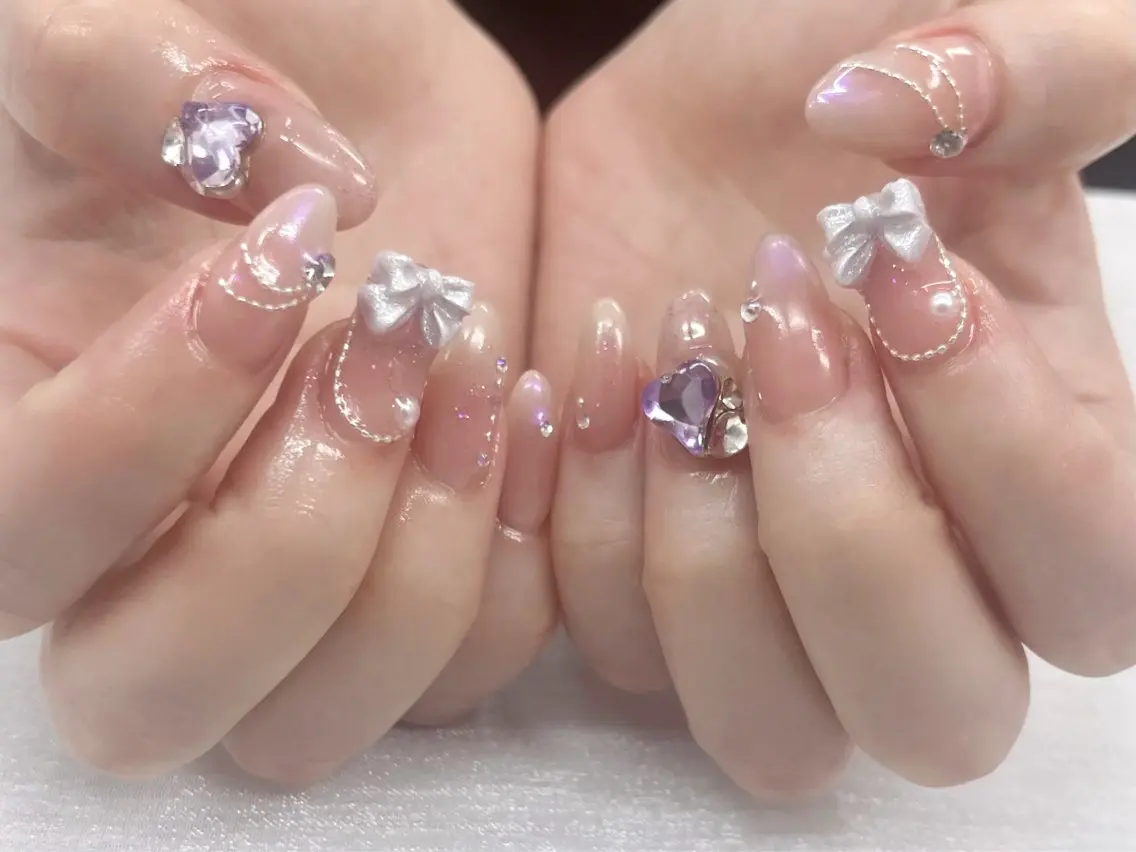 hand★持ち込み120分♪自爪やり放題&パーツつけ放題¥11800→¥10800の写真