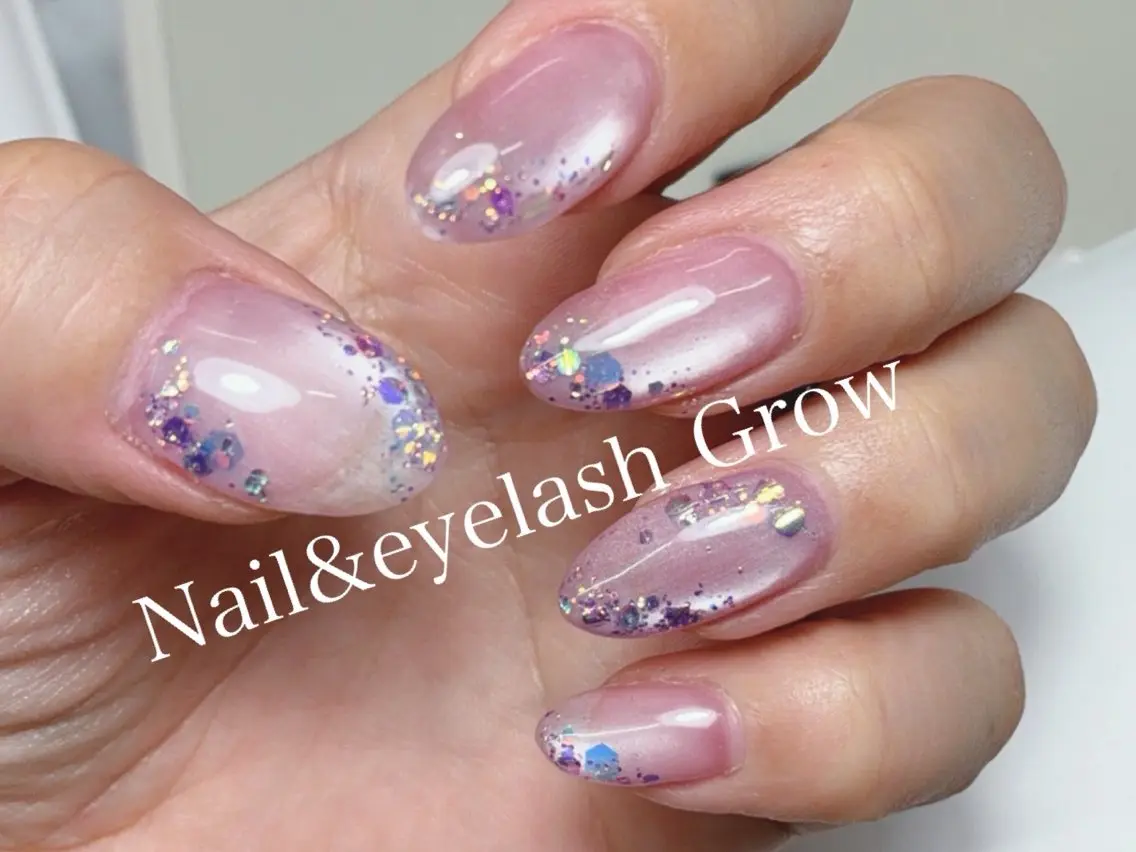 ネイル マグネットネイル ハンドネイル Nail&eye Grow   ちかのネイルデザイン