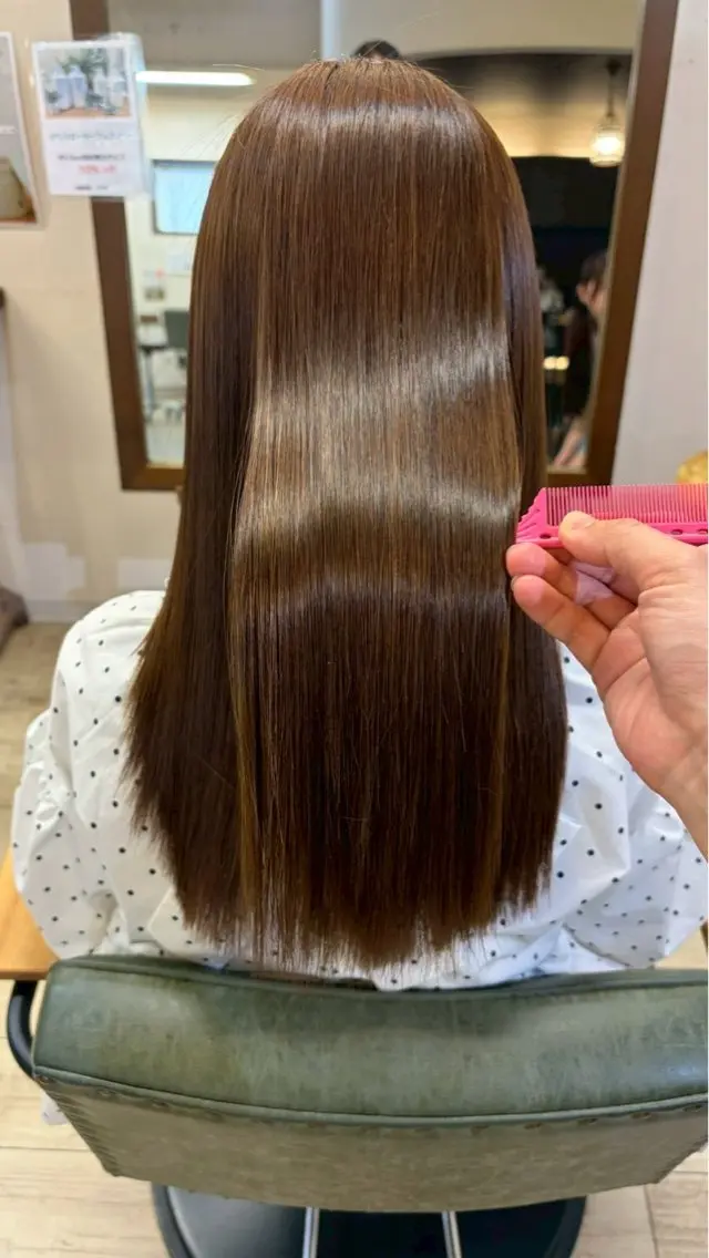 ロング reche 上之園 桃花のヘアスタイル