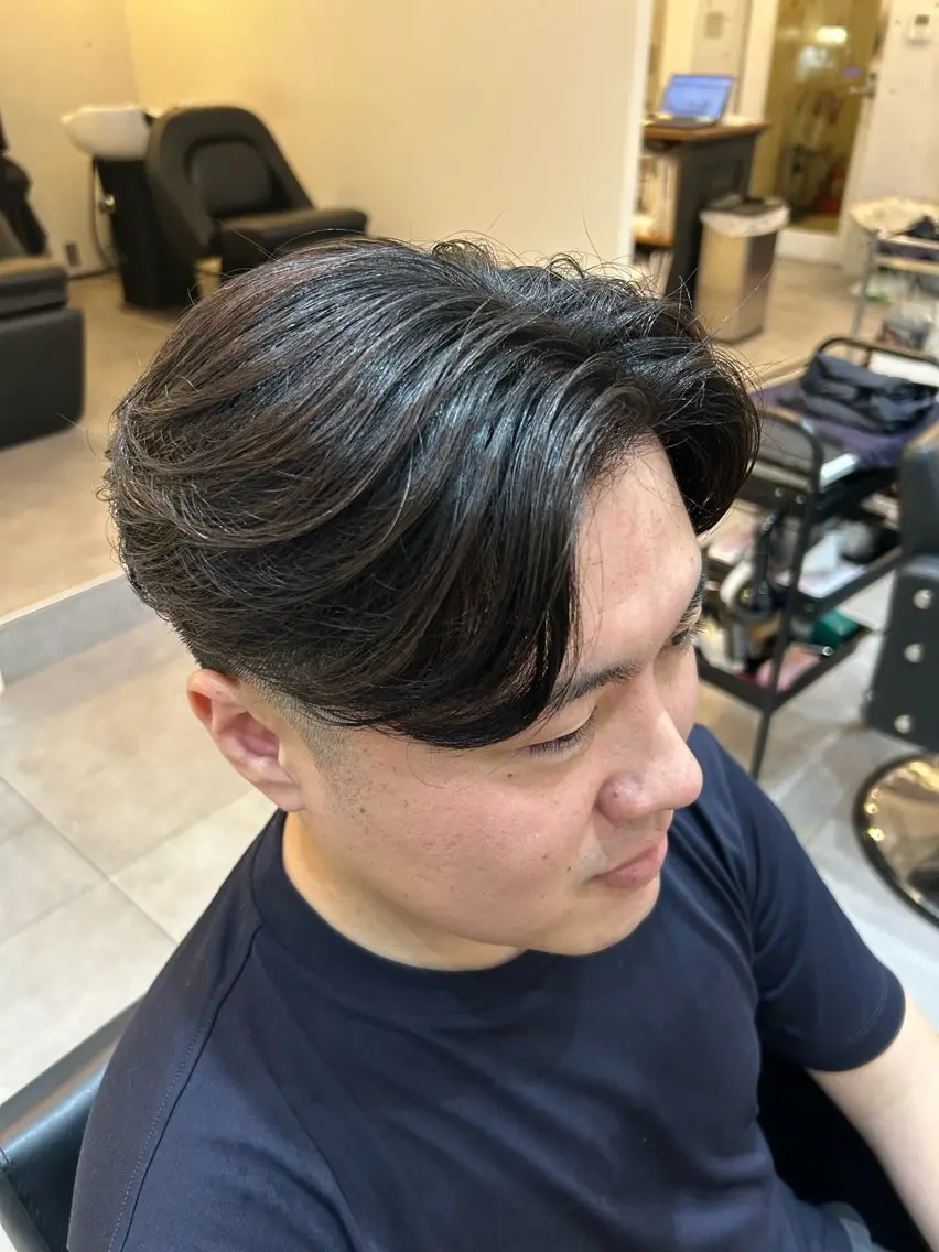 メンズ メンズパーマ カット パーマ トリートメント 天神大名メンズ特化 シュウのヘアスタイル