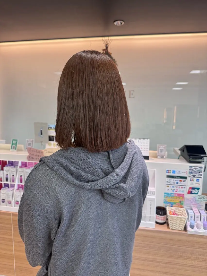 カラー ダブルカラーベージュ カラー/tuburaのヘアスタイル