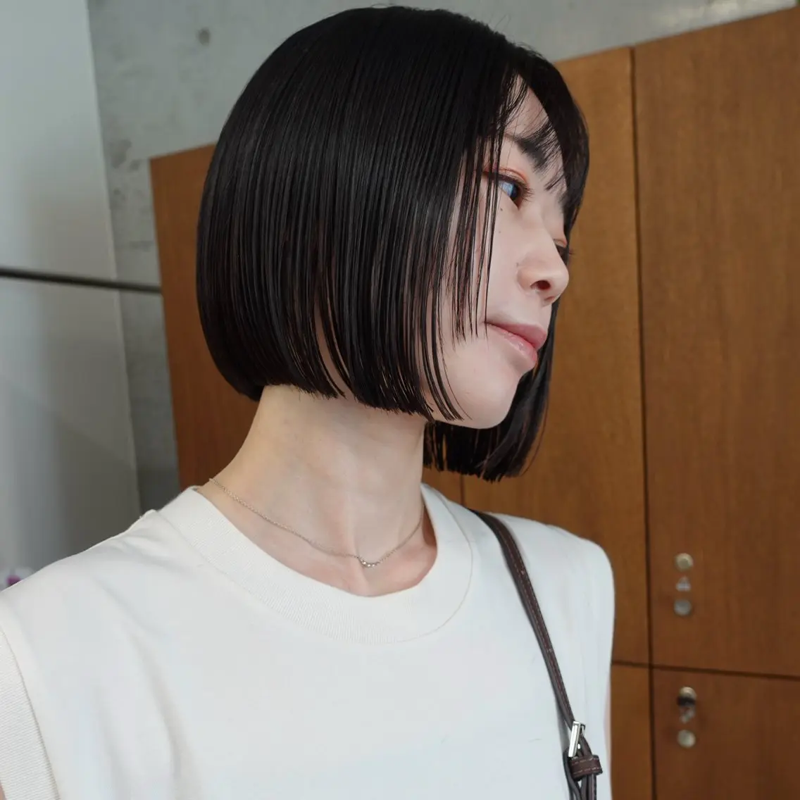 ショート aco/名古屋.栄 ボブ/透明感カラーのヘアスタイル