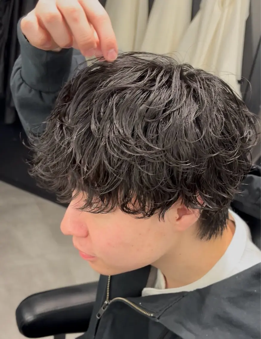 パーマ 斎藤 光のヘアスタイル