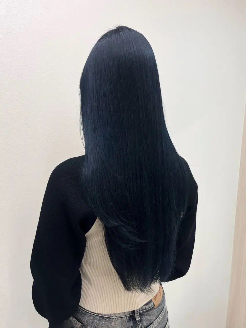 ロング カラー 中村 佳歩のヘアスタイル