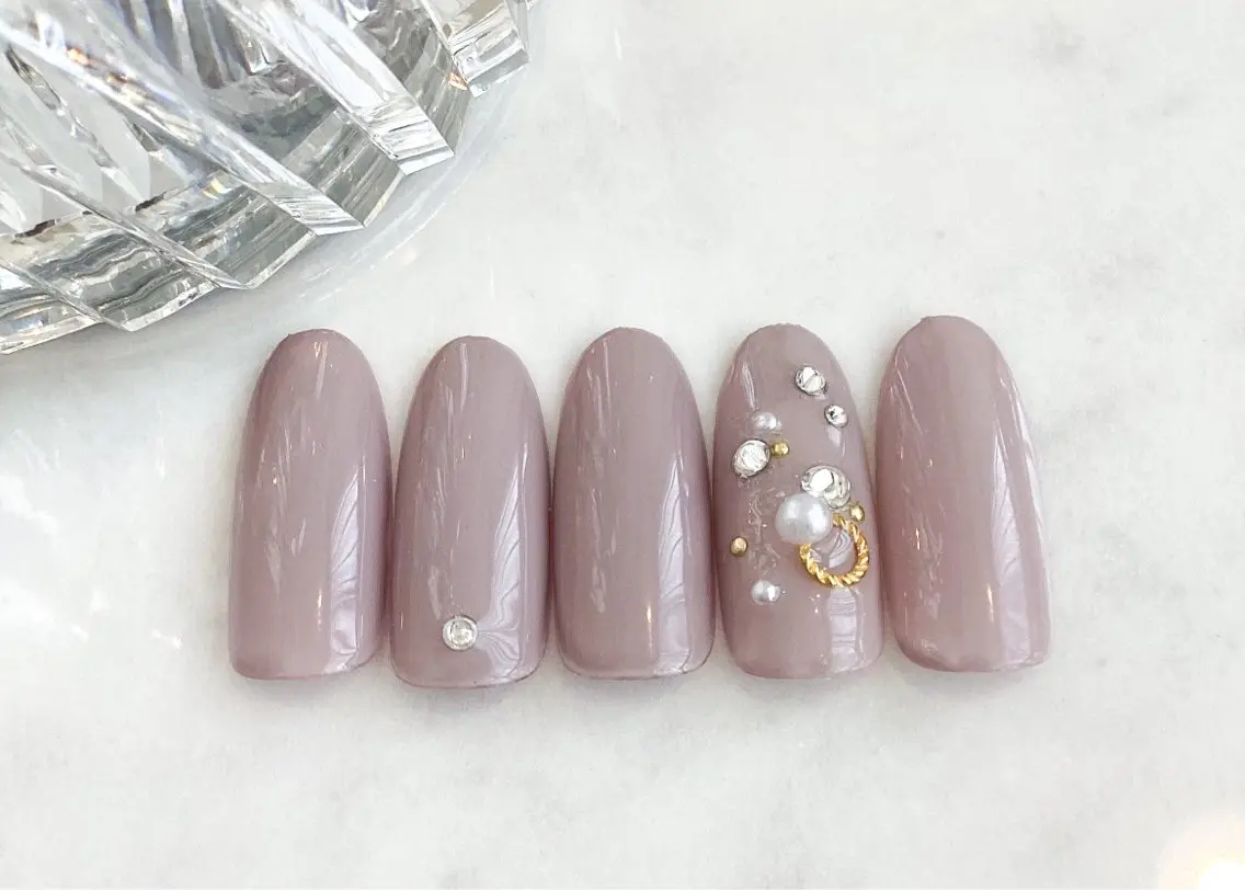 ネイル シンプルネイル 💠Peerless ネイル&アイ🫧のマツエク・マツパデザイン