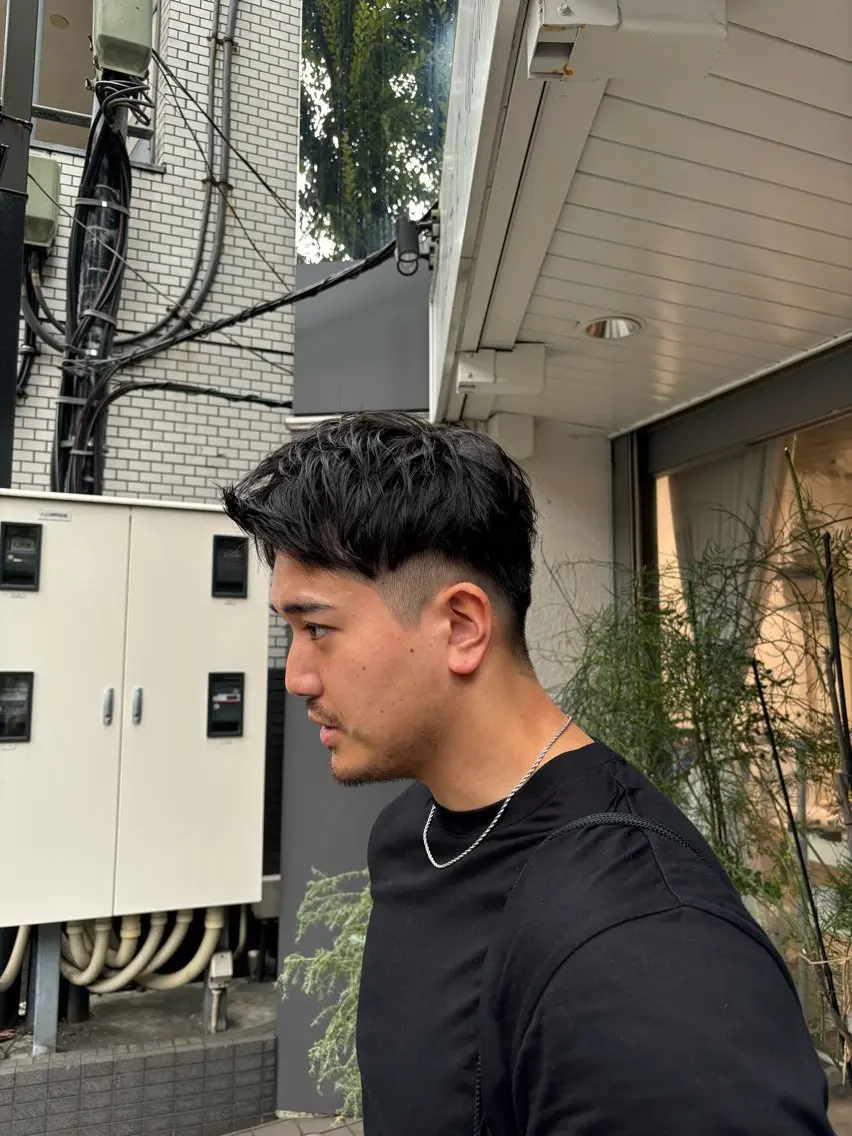 ショート メンズ カット men's/perm colorDaijuのヘアスタイル