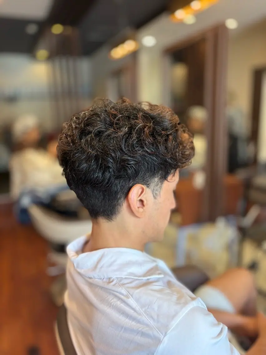 パーマ メンズ カット 大和田 奈央のヘアスタイル