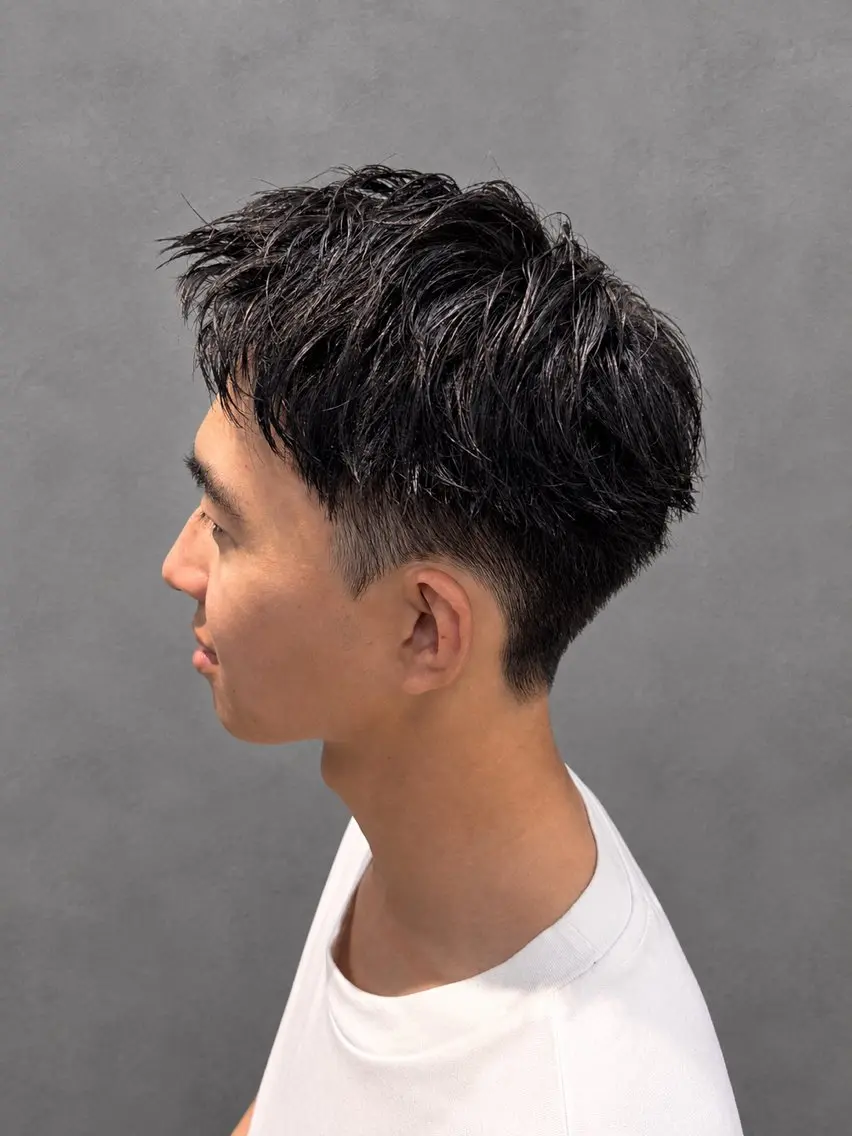 ショート メンズ カット 🔥メンズ特化シ ャドウ、URYU🔥のヘアスタイル