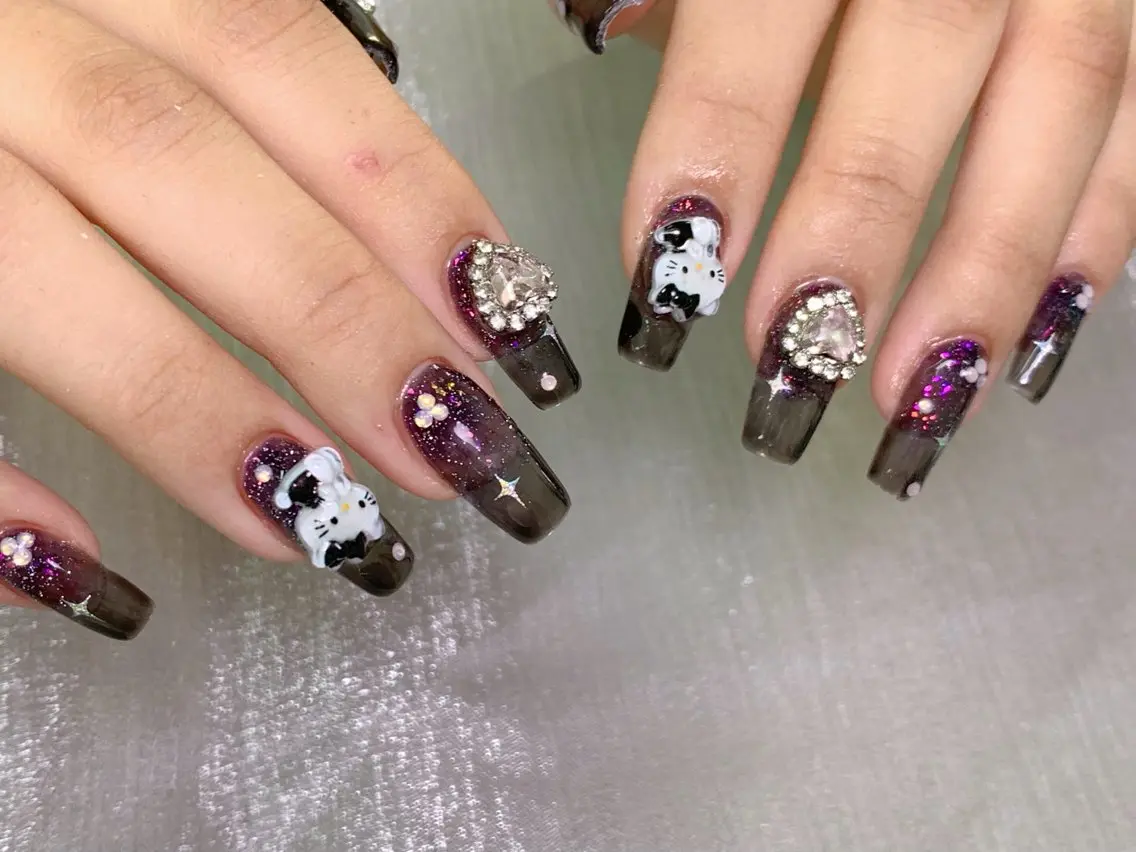 ネイル スカルプネイル ネイルチップ ハンドネイル lucky nail 歌舞伎町のネイルデザイン