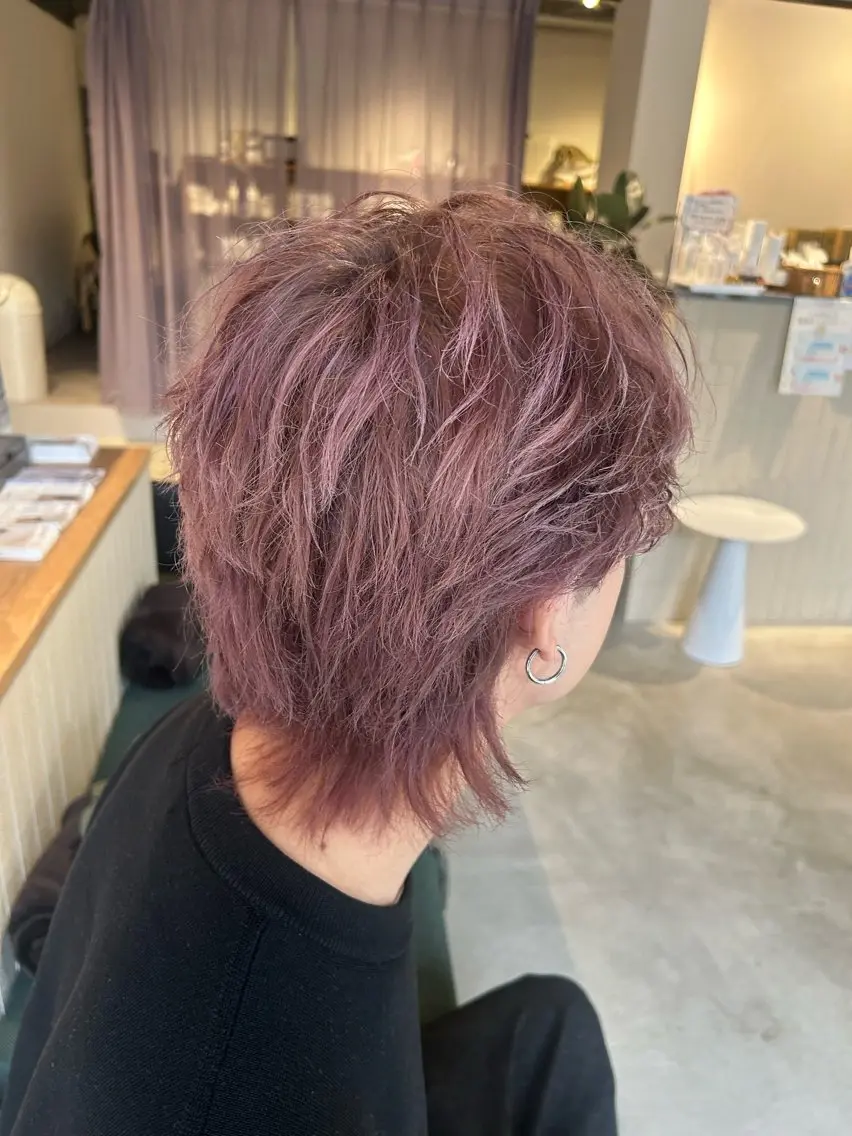 ブリーチ➕カラー➕トリートメントの写真