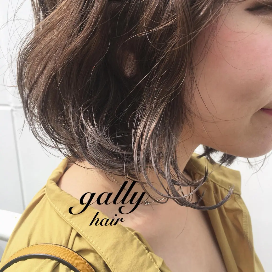 ショート アッシュ アッシュグレー 🌷nanase🌷 gally hairのヘアスタイル