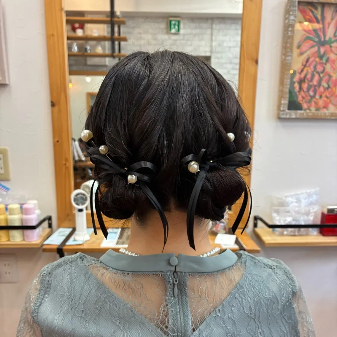 ロング ヘアアレンジ 成人式 結婚式・ブライダル トリートメント ヘアセット KAREN🕊️ 大宮美容室のヘアスタイル