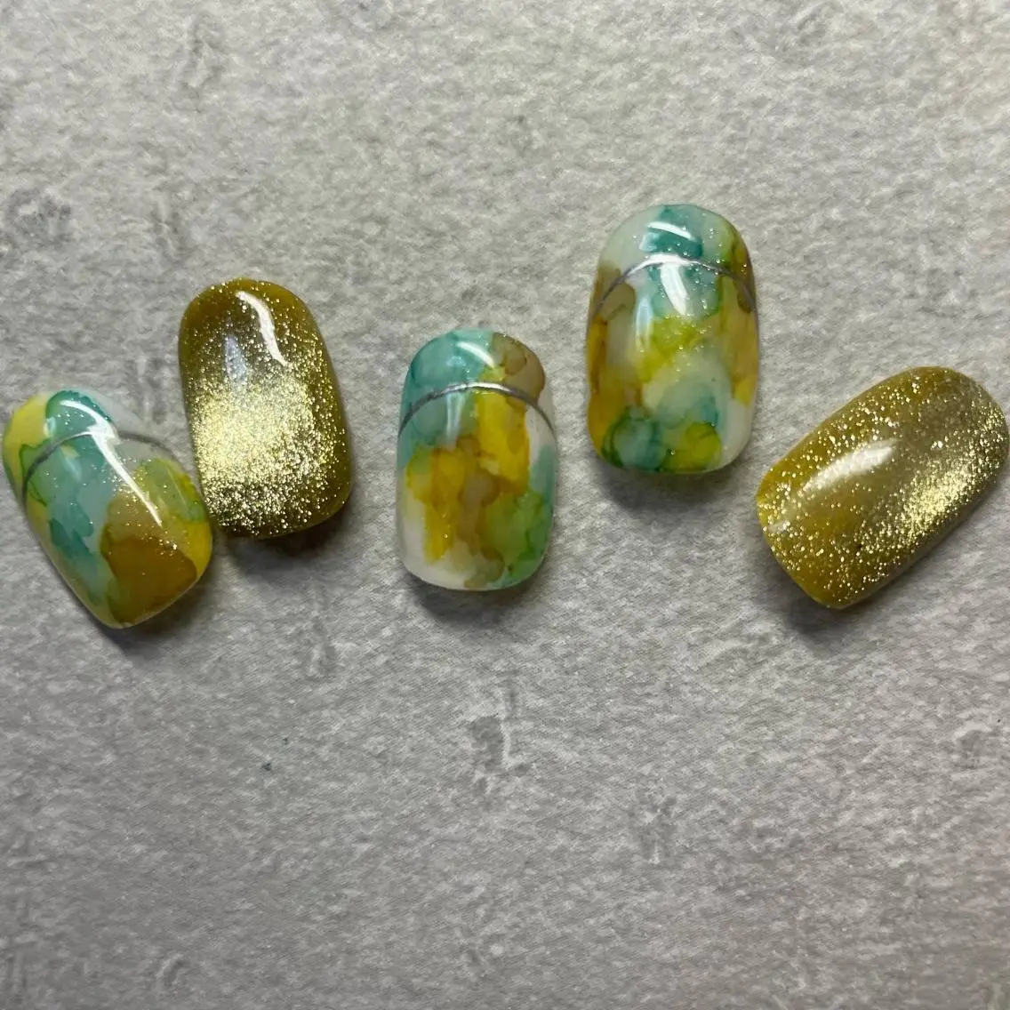ネイル マグネットネイル ミラーネイル ワンカラーネイル ハンドネイル M Nailのネイルデザイン