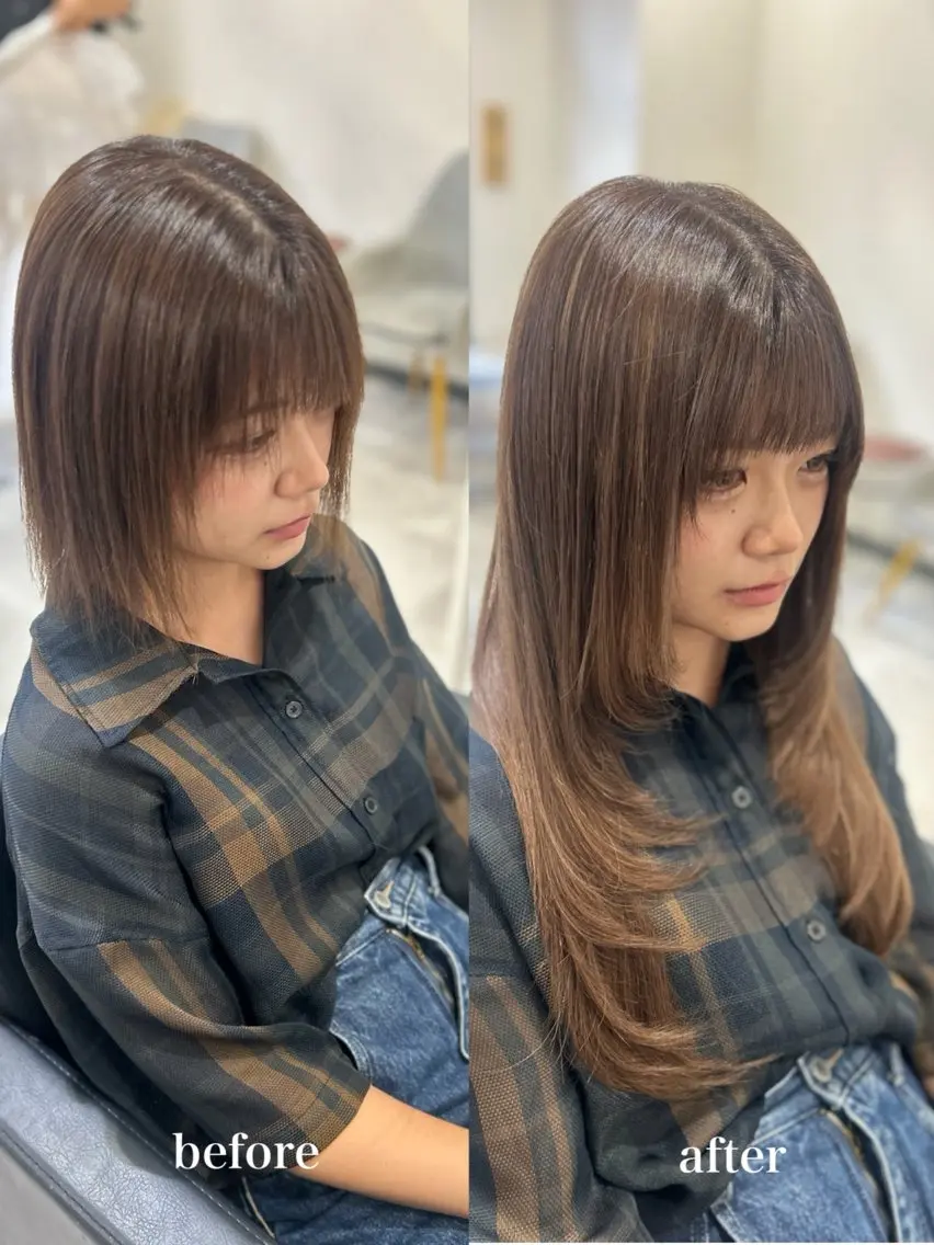 ロング 🩵ララモアナ nazu🩵のヘアスタイル