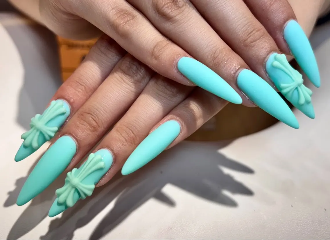 ネイル アートネイル オーロラネイル チークネイル 長さ出し フレンチネイル ハンドネイル ハンドケア Yumi Nail Seiのネイルデザイン