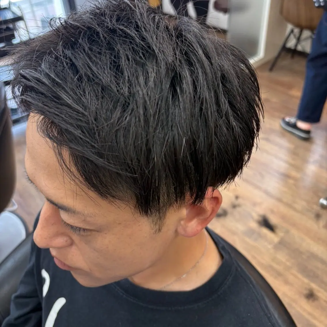 ショート メンズ monde 西田店のヘアスタイル